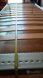 rete per letto singolo zigflex con doghe in legno 