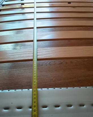 rete per letto singolo zigflex con doghe in legno 