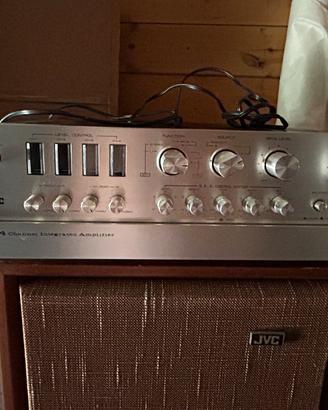 Jcv amplificatoe + 2 casse jvc vintage