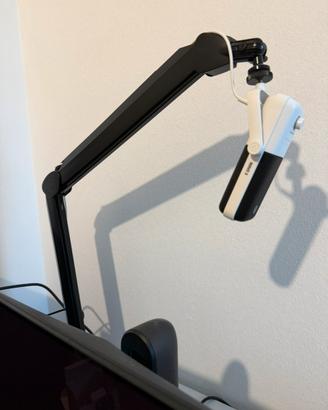 microfono per podcast Elgato Wave 3 + Braccio