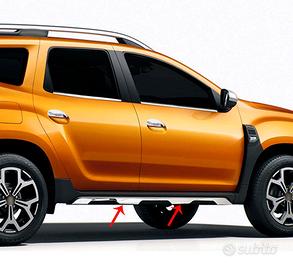 Dacia Duster-Minigonne sottoporta acciaio cromo