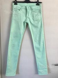 Pantalone indie skate verde cheap monday 29/32