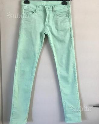 Pantalone indie skate verde cheap monday 29/32