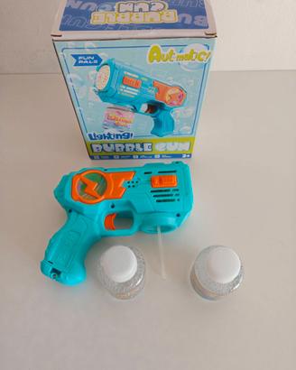 Giocattolo crea bolle di sapone a batteria