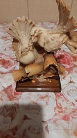Scultura di Colombe Capodimonte in Bisque