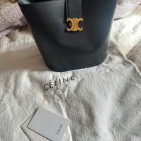 Borsa secchiello nera