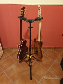 HERCULES GS432B+ 3-Way Guitar Stand