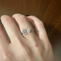 Anello con iniziale in argento