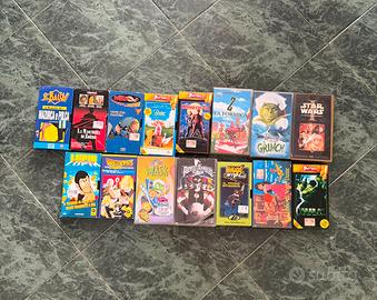 15 VHS Vintage Power Rangers Star Wars Anime  Film