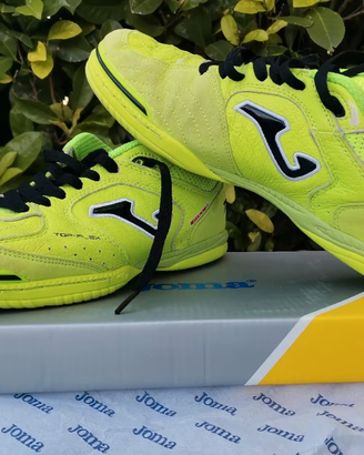 Scarpe calcio a 5 (calcetto) tg. 39, indoor, Joma.