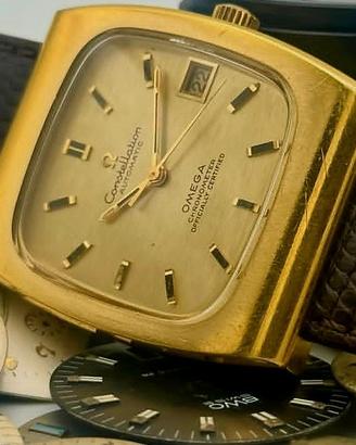 Omega Constellation Gold - Tonneau 1968 Raro