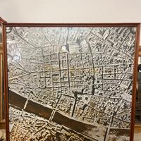 Quadro Firenze Veduta Aerea Storica