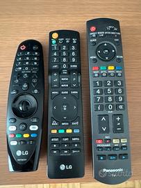 Lotto Telecomandi TV LG Magic Remote E Panasonic