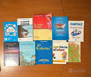 Lotto libri spiritualità e famiglia