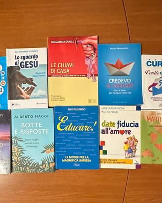 Lotto libri spiritualità e famiglia