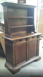 SPLENDIDA CREDENZA CON PIATTAIA