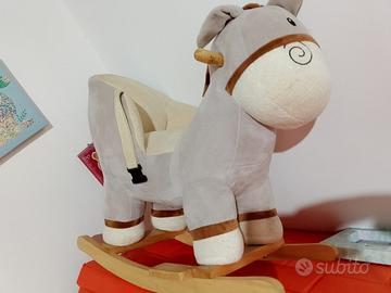 Asinello a dondolo con suoni