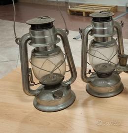 Coppia di lanterne stile antico decorative