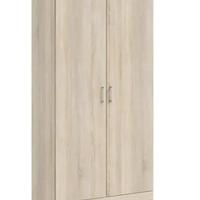 armadio guardaroba legno chiaro nuovo due ante