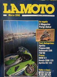 rivista LA MOTO numero 3 anno 1990
