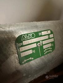 Assale frenato AL-KO Delta SI-N 14-2 1600 kg ruote