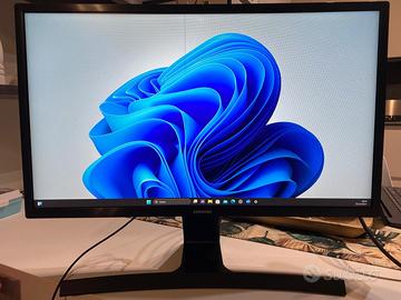 Monitor Samsung con riga in mezzo