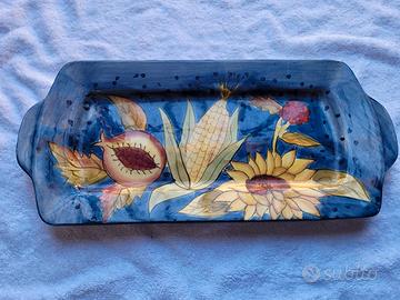 Vassoio da portata in ceramica