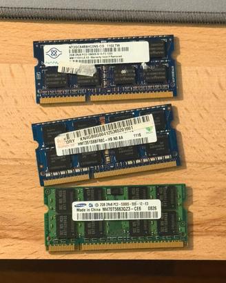 RAM DDR3 & DDR2