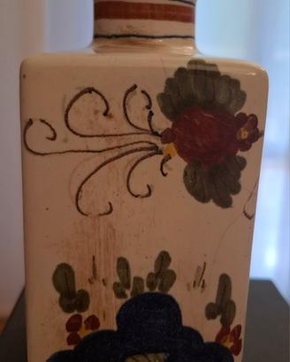 Bottiglia vintage in ceramica