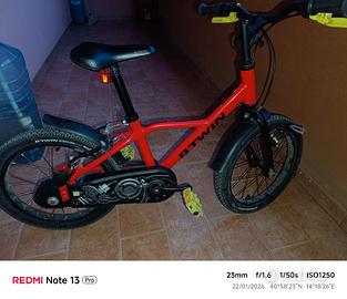  bici x bambino 4/7 anni 