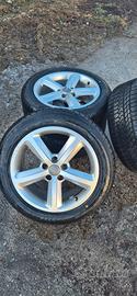 Cerchi Audi originali 17" con gomme invernali