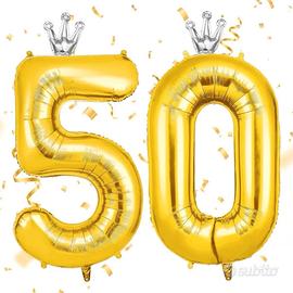 PALLONCINI cm.101 in Mylar dorato 50mo