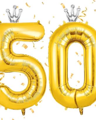 PALLONCINI cm.101 in Mylar dorato 50mo