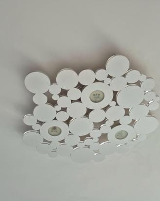 Plafoniera CATTANEO – BOLLE Metallo Bianco a LED