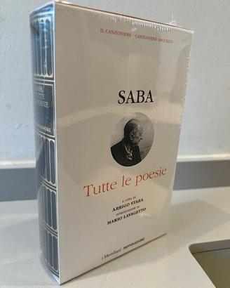 Libro Meridiano Saba Tutte le poesie Nuovo
