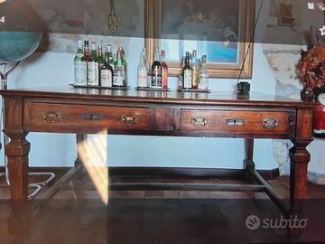 Scrivania tavolo 160x100 h.80 on disegno sul piano