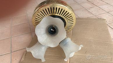 Lampadario  con ventilatore