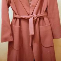 cappotto donna invernale rosa forte