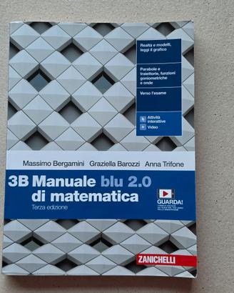 3B manuale blu 2.0 di matematica