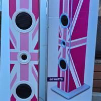 Torre multimediale BigBen - Union Jack con microfo