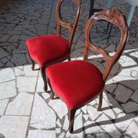 Sedie antiquariato