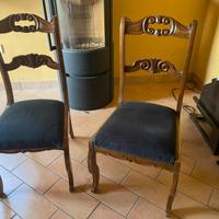 Seggiole da arredo
