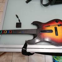 Chitarra Guitar Hero PS2 funzionante 