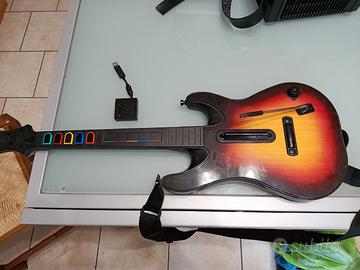 Chitarra Guitar Hero PS2 funzionante 