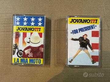 Musicassette Jovanotti “La Mia Moto” e “For Presid