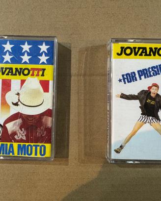 Musicassette Jovanotti “La Mia Moto” e “For Presid