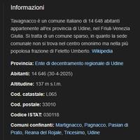In comune di tavagnacco