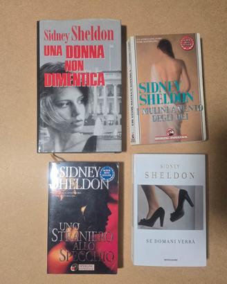Lotto 4 libri Sidney Sheldon: Mulini, Straniero...