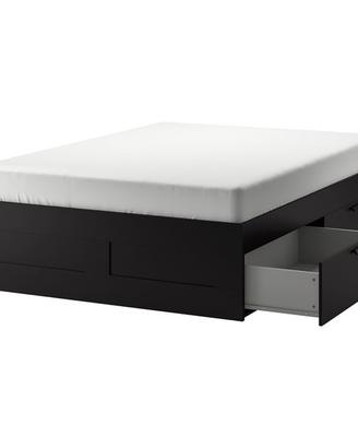 brimnes letto matrimoniale francese  160× 200