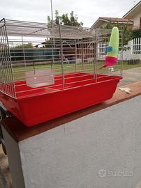 GABBIA X CONIGLI UCCELLI 